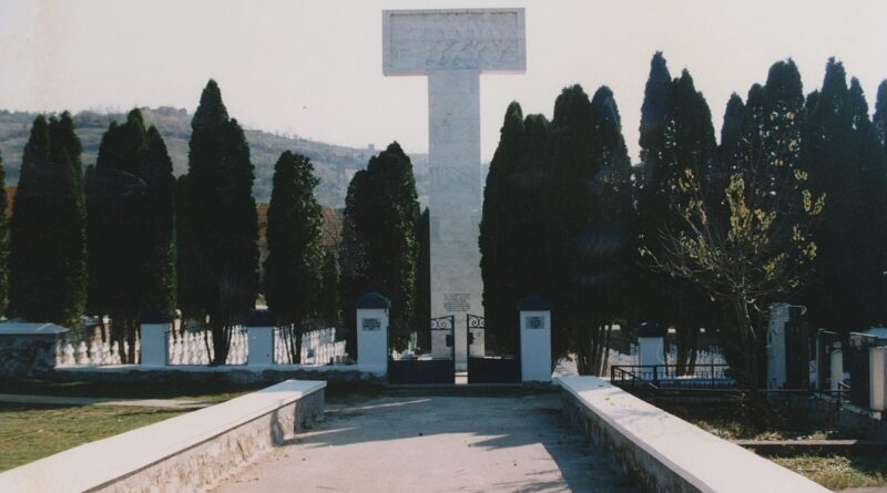 Grčko vojničko groblje u Srbiji se nalazi na brdu Metljavica kod Pirota