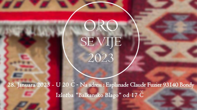 <em>ORO se vije</em> u Parizu u subotu 28. januara – novi festival igrača ANIP ORO